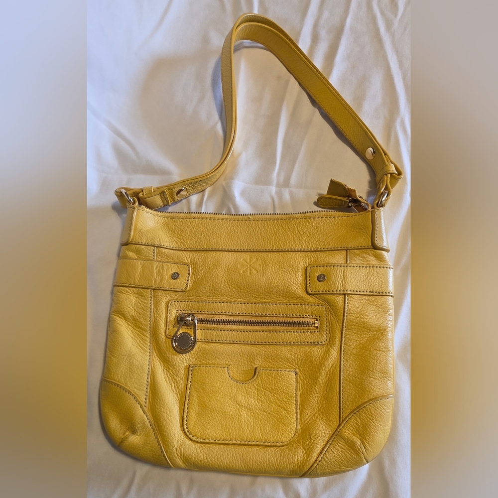 Isaac Mizrahi Mustard Yellow Shoulder Bag